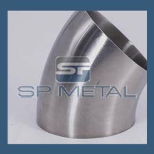 Alloy 825 45° Long Radius Elbow