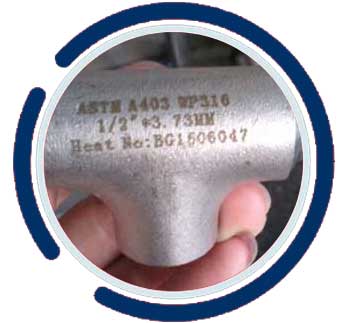 ASTM A403 WP316 Tee