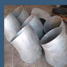 Duplex Steel 45° Long Radius Elbow