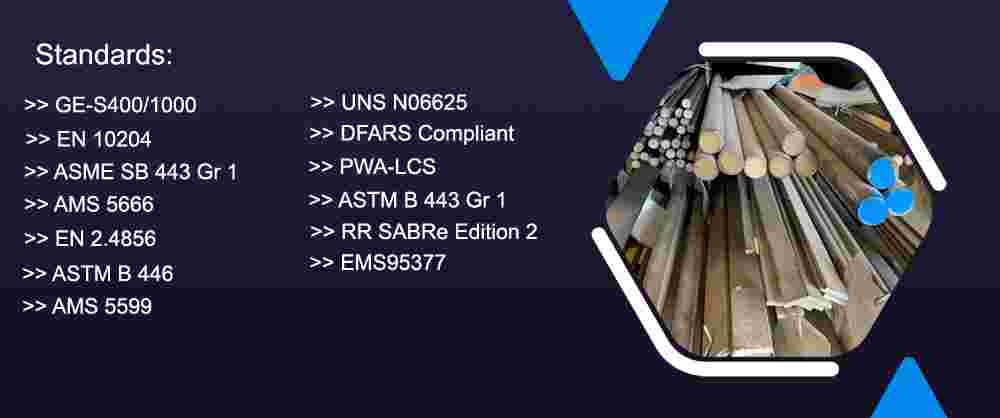 nconel 625 Rod Standard