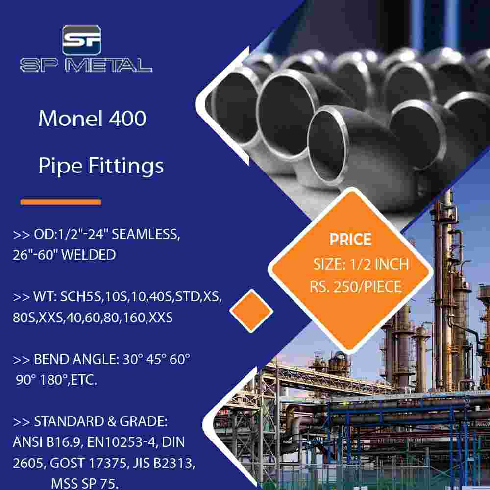 Monel 400 Pipe Fittings