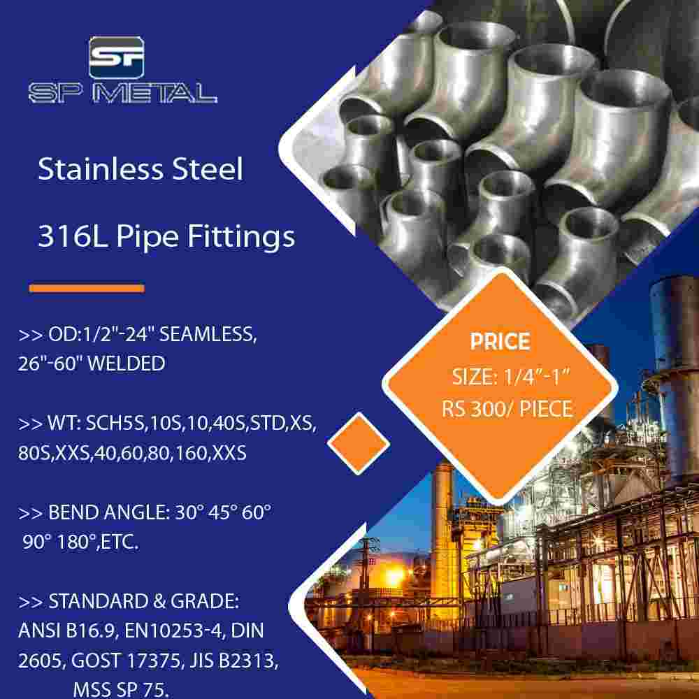 Stainless Steel 316L pipe Fittings