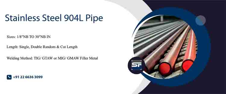 Stainless Steel 904L Pipe