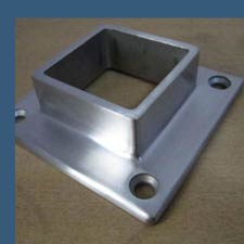 Stainless Steel Weld Customized Square Flange